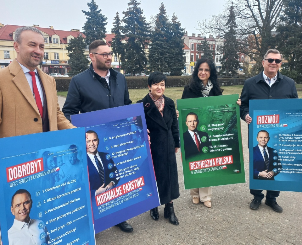 Tak wyglądała konferencja we Włocławku. / Fot. Marek Ledwosiński