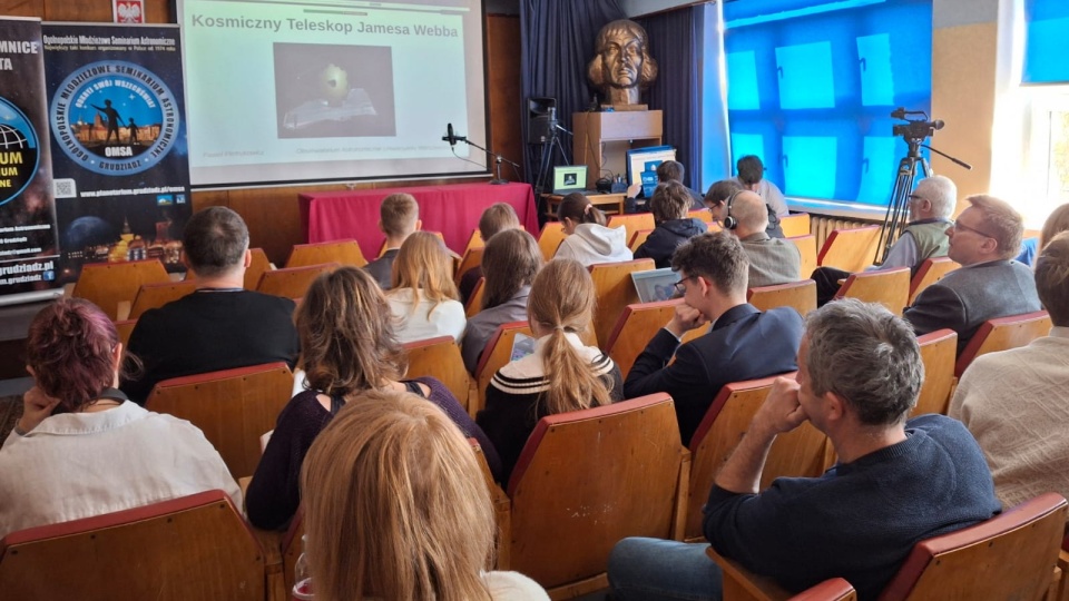 Ogólnopolskie Młodzieżowe Seminarium Astronomiczne w Grudziądzu/fot. Marcin Doliński